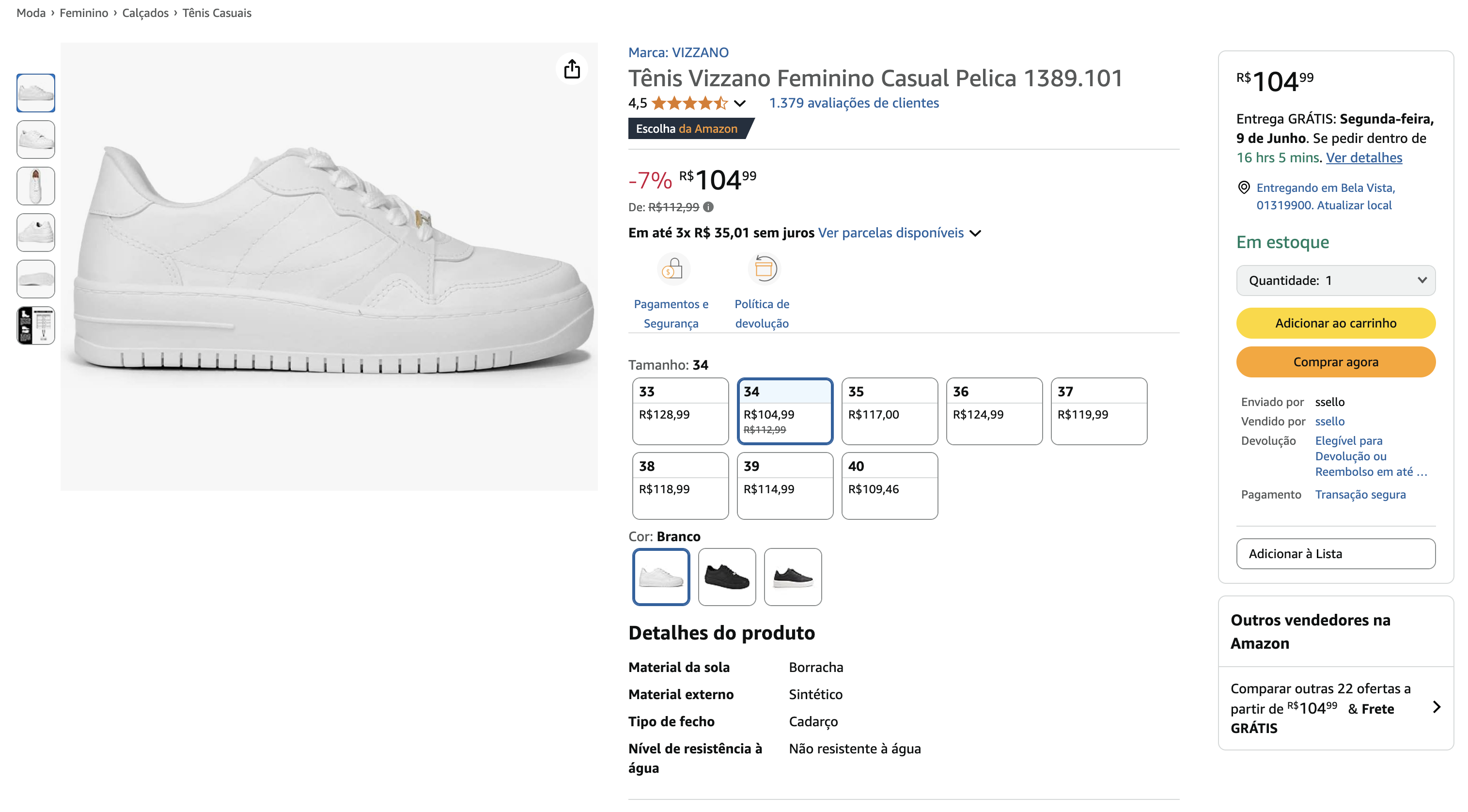 Amazon Brazil - Xiaomi Redmi Product Page
